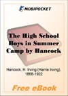 The High School Boys in Summer Camp for MobiPocket Reader