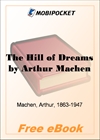 The Hill of Dreams for MobiPocket Reader