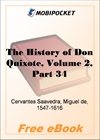 The History of Don Quixote, Volume 2, Part 34 for MobiPocket Reader
