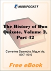 The History of Don Quixote, Volume 2, Part 42 for MobiPocket Reader