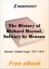 The History of Richard Raynal, Solitary for MobiPocket Reader