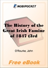 The History of the Great Irish Famine of 1847 for MobiPocket Reader