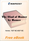 The Iliad of Homer Translated into English Blank Verse by William Cowper for MobiPocket Reader