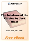 The Indolence of the Filipino for MobiPocket Reader