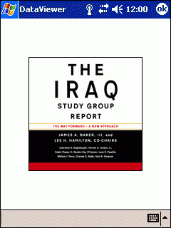 The Iraq Study Group Report by Baker and Hamilton (Pocket PC)