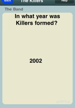 The Killers Trivia