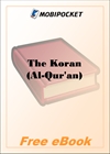 The Koran (Al-Qur'an) for MobiPocket Reader