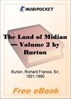 The Land of Midian - Volume 2 for MobiPocket Reader