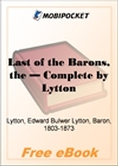 The Last of the Barons - Complete for MobiPocket Reader