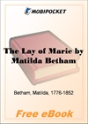 The Lay of Marie for MobiPocket Reader