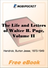The Life and Letters of Walter H. Page, Volume II for MobiPocket Reader