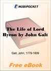 The Life of Lord Byron for MobiPocket Reader