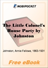 The Little Colonel's House Party for MobiPocket Reader