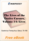 The Lives of the Twelve Caesars, Volume 14: Lives of the Poets for MobiPocket Reader