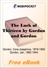 The Luck of Thirteen for MobiPocket Reader