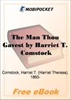 The Man Thou Gavest for MobiPocket Reader