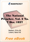 The National Preacher, Vol. 2 No. 7 Dec. 1827 for MobiPocket Reader