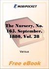 The Nursery, No. 165. September, 1880, Vol. 28 for MobiPocket Reader