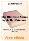 The Old Bush Songs for MobiPocket Reader