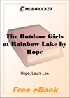 The Outdoor Girls at Rainbow Lake for MobiPocket Reader