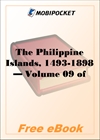 The Philippine Islands, 1493-1898 - Volume 09 for MobiPocket Reader