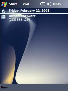 The Plunge Theme for Pocket PC
