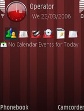 The Red Stripes Theme