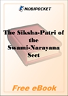 The Siksha-Patri of the Swami-Narayana Sect for MobiPocket Reader