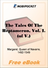 The Tales Of The Heptameron, Vol. I for MobiPocket Reader
