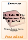 The Tales Of The Heptameron, Vol. II for MobiPocket Reader