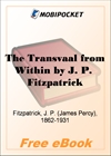The Transvaal from Within for MobiPocket Reader