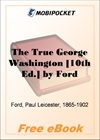 The True George Washington for MobiPocket Reader