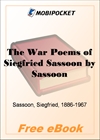 The War Poems of Siegfried Sassoon for MobiPocket Reader
