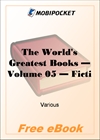 The World's Greatest Books - Volume 05 - Fiction for MobiPocket Reader