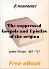 The suppressed Gospels and Epistles of the original New Testament of Jesus the Christ, Volume 9, Hermas for MobiPocket Reader