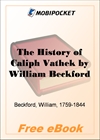 The History of Caliph Vathek for MobiPocket Reader
