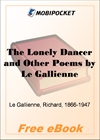 The Lonely Dancer and Other Poems for MobiPocket Reader