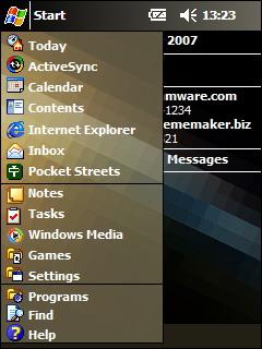 TheNet bb Theme for Pocket PC