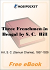 Three Frenchmen in Bengal for MobiPocket Reader