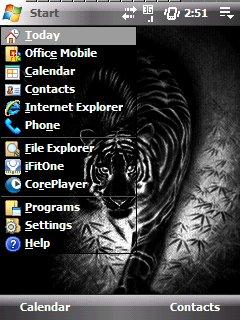 Tiger - Pocket PC Theme