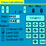 Time Calculator