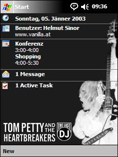Tom Petty, The Last DJ Animated Theme for Pocket PC