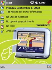 TomTom 6 Navigator Theme for Pocket PC