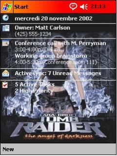 Tomb Raider NG Theme for Pocket PC