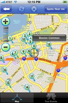TourSpot Premium Boston Walking Tour Guide