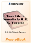 Town Life in Australia 1883 for MobiPocket Reader