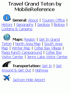 Travel Grand Teton National Park (Symbian)