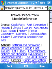 Travel Greece (Palm OS)