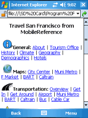 Travel San Francisco (Palm OS)