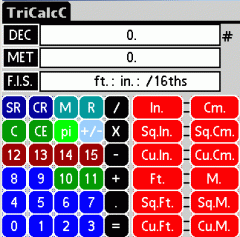 TriCalcC (Palm OS)